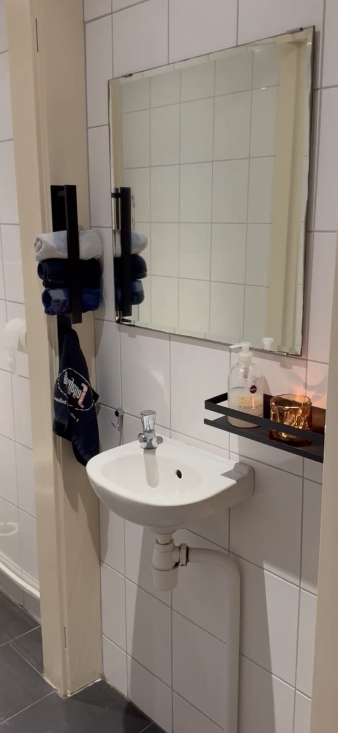 Customer photo review of DOESS Shower Rack Prosper -L