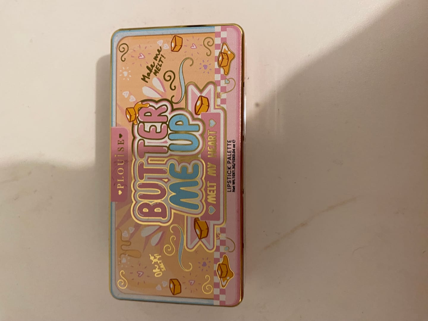 Customer photo review of P. Louise Butter Me Up Lipstick Palettes