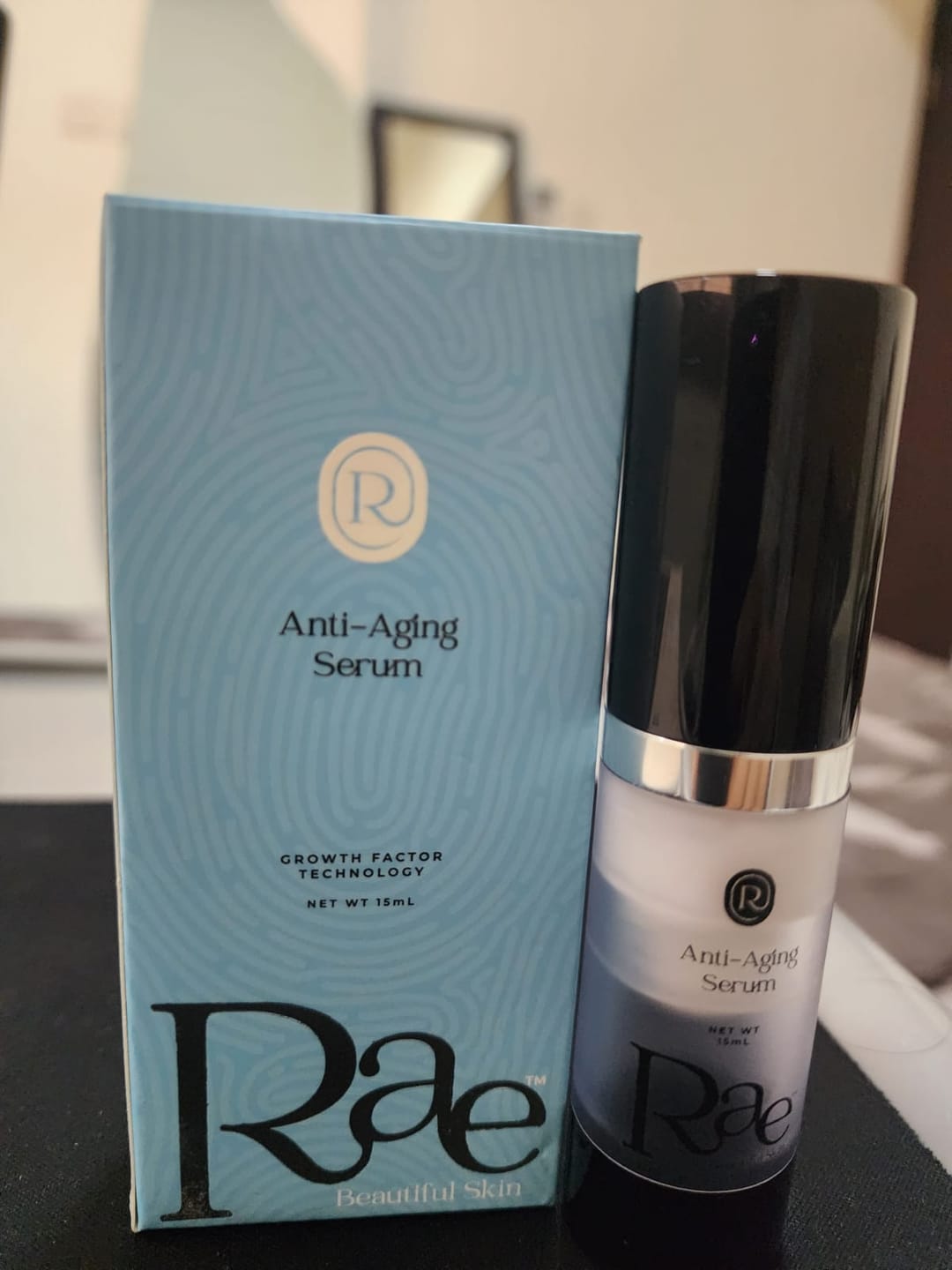 Customer photo review of Rae Anti-Aging Serum