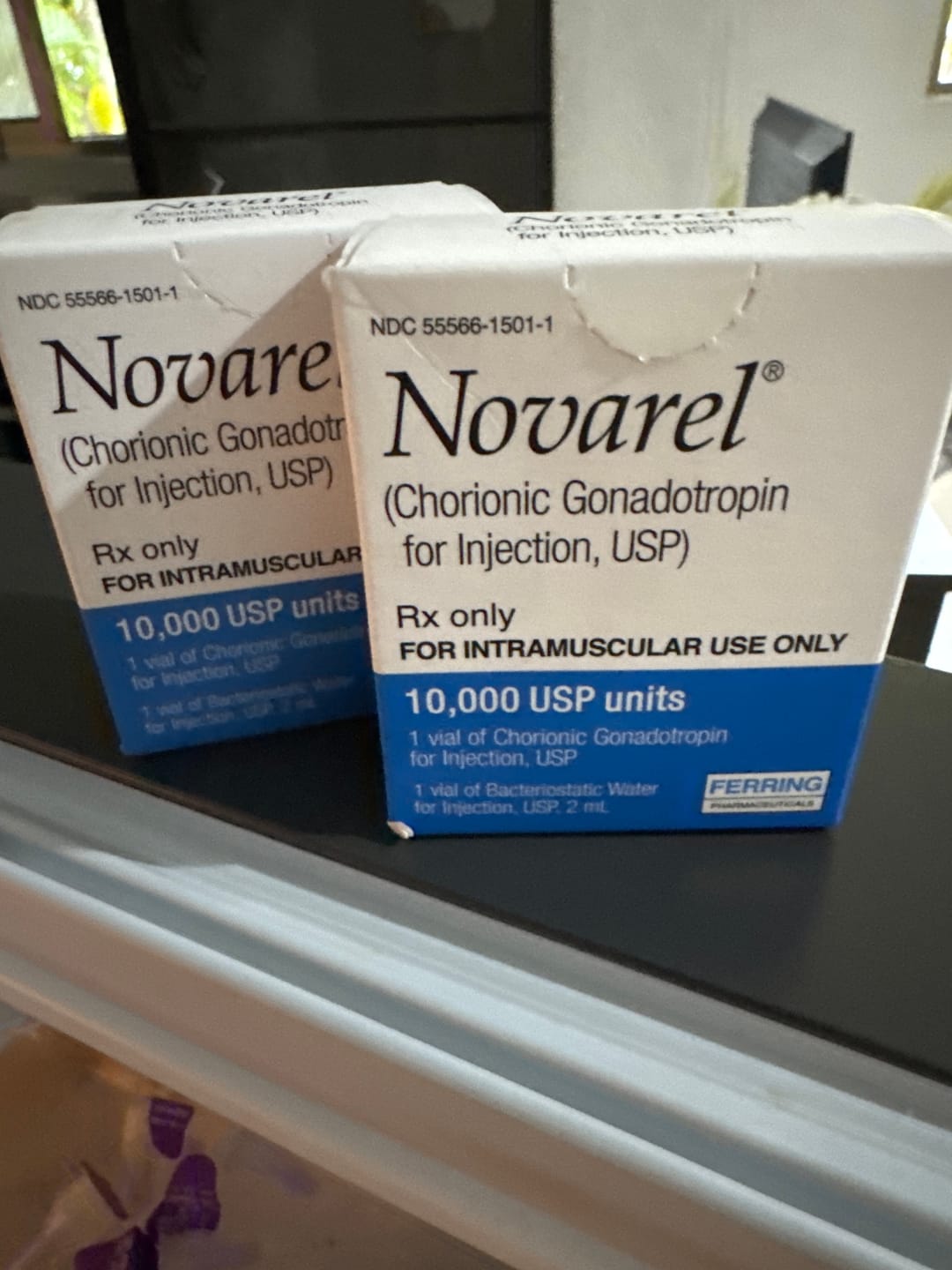 Customer photo review of Ferring | Novarel HCG 10,000 UI