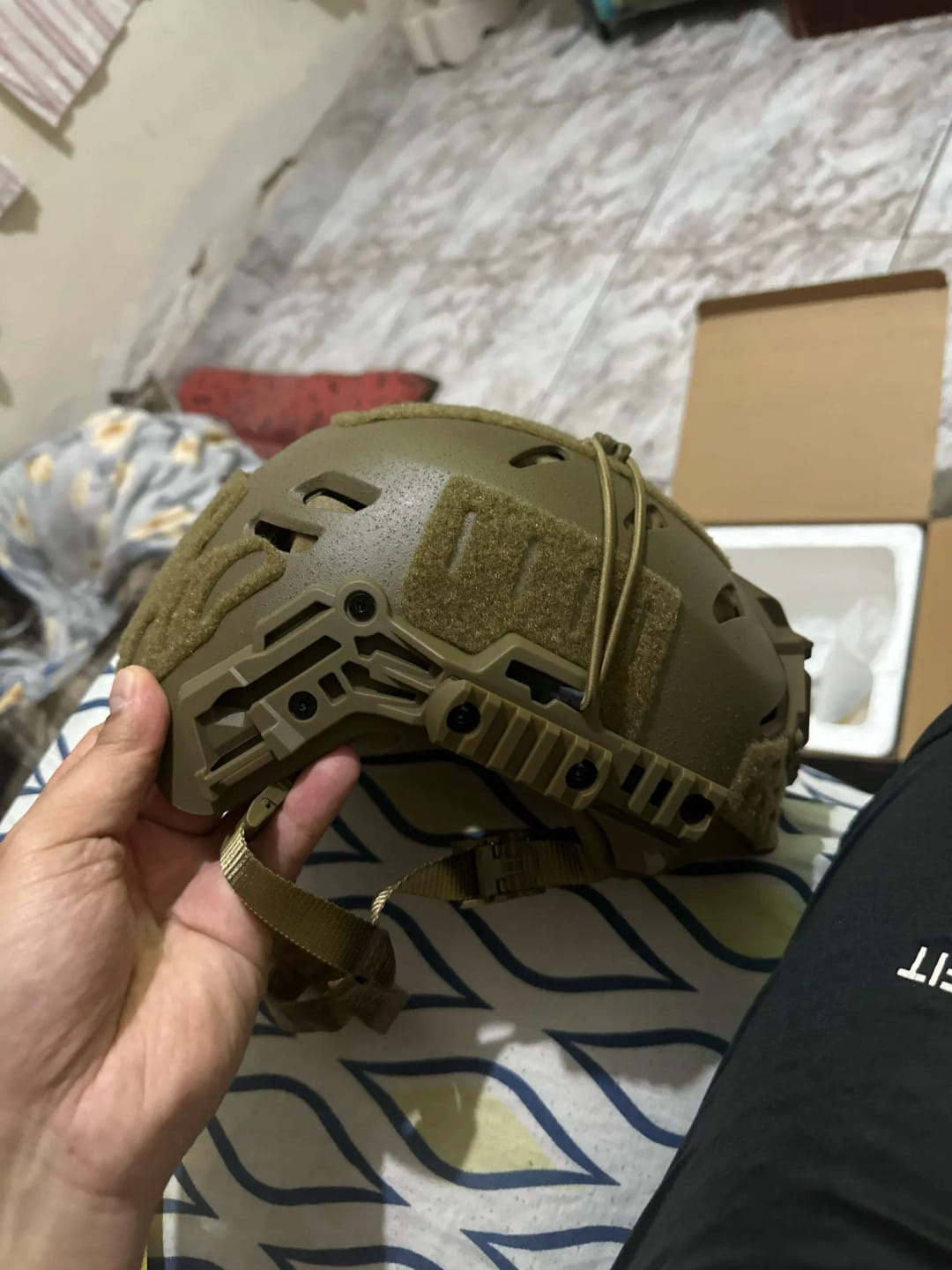 Customer photo review of WRAITH-X Tactical Helmet