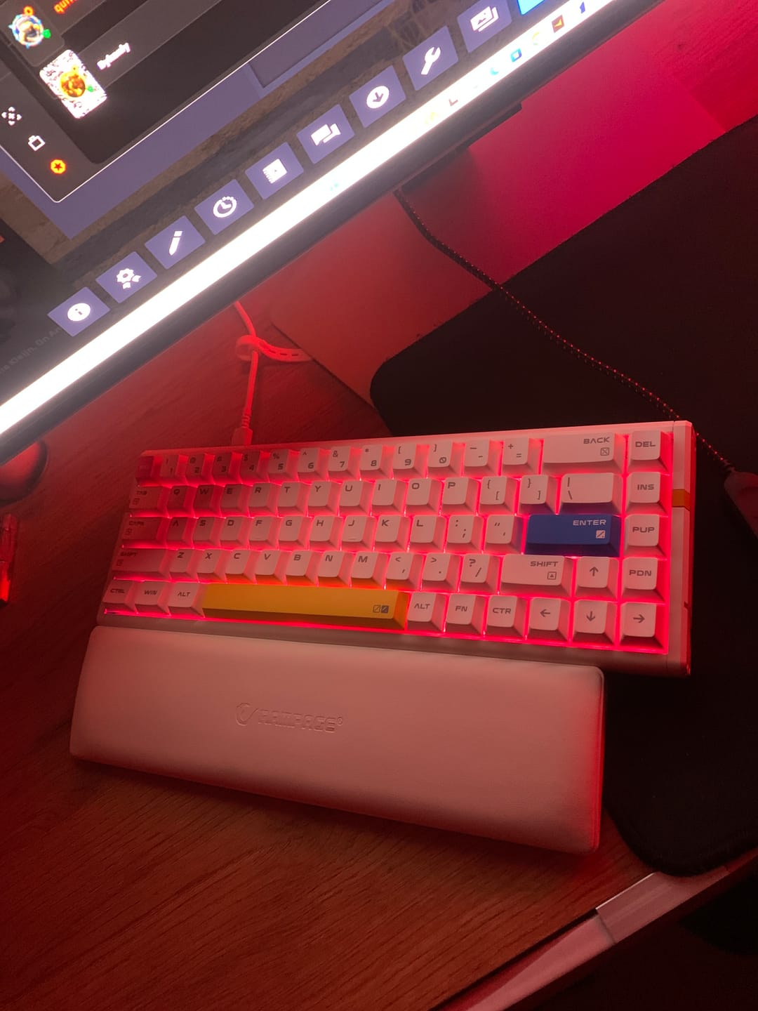 Customer photo review of ATK RS6 Alüminyum Klavye (Manyetik Switch / HE)