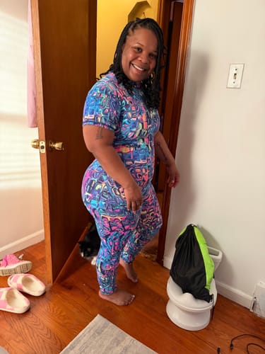 Customer photo review of Mauve Jumpsuit