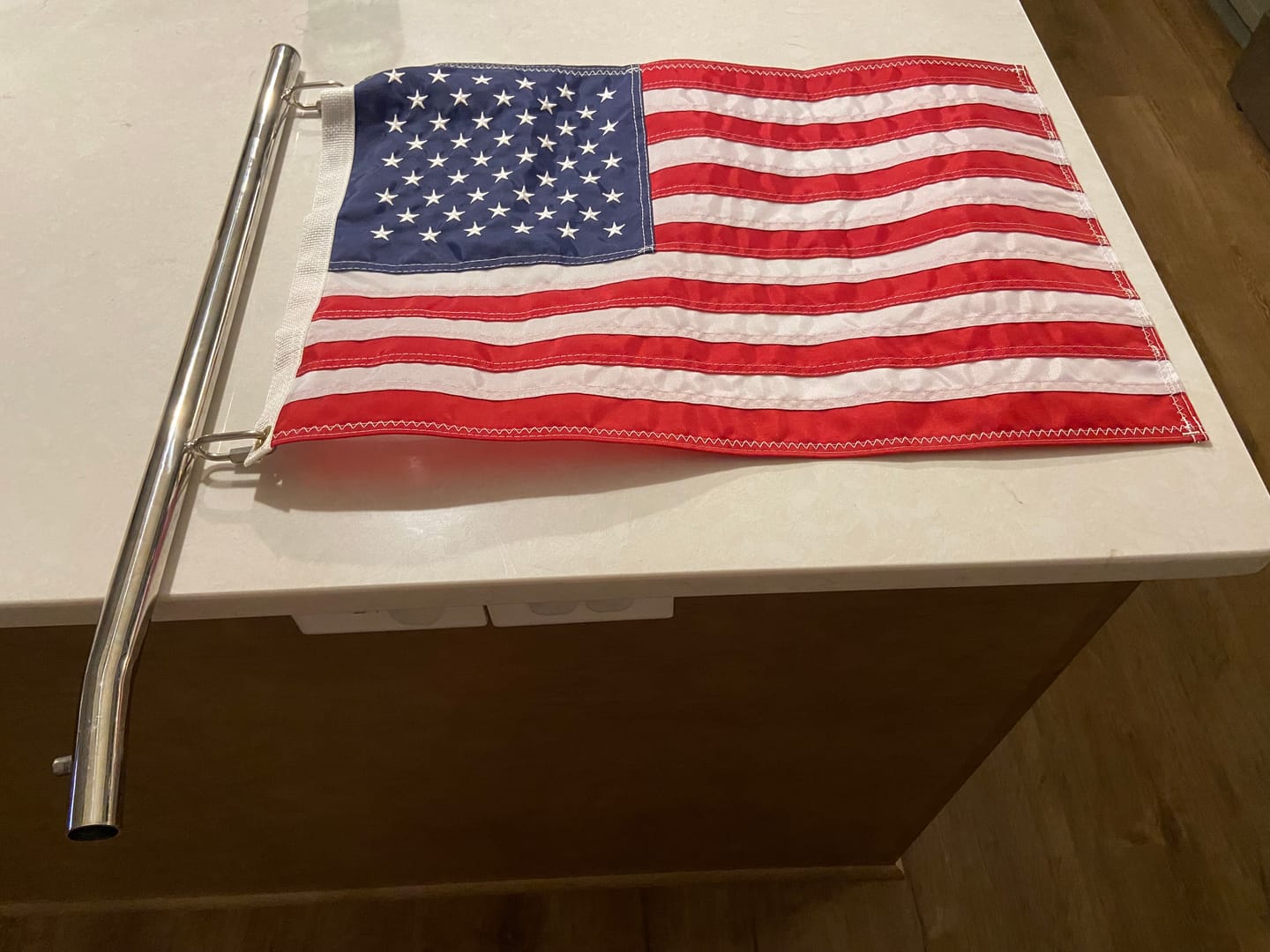 Customer photo review of 16" x 24" American Flag