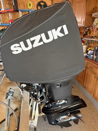 Customer photo review of Suzuki Engine Cover DF115B/140B