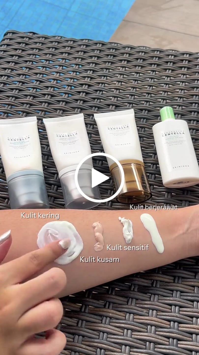 Customer video review of SKIN1004 Madagascar Centella Hyalu-Cica Water-Fit Sun Serum 50ml