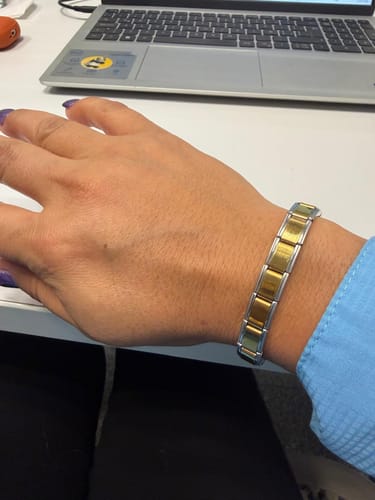 Customer photo review of Italian Bracelet