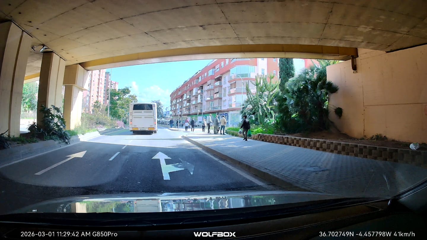 Customer photo review of WOLFBOX OEM Bracket for Mirror Dash cam