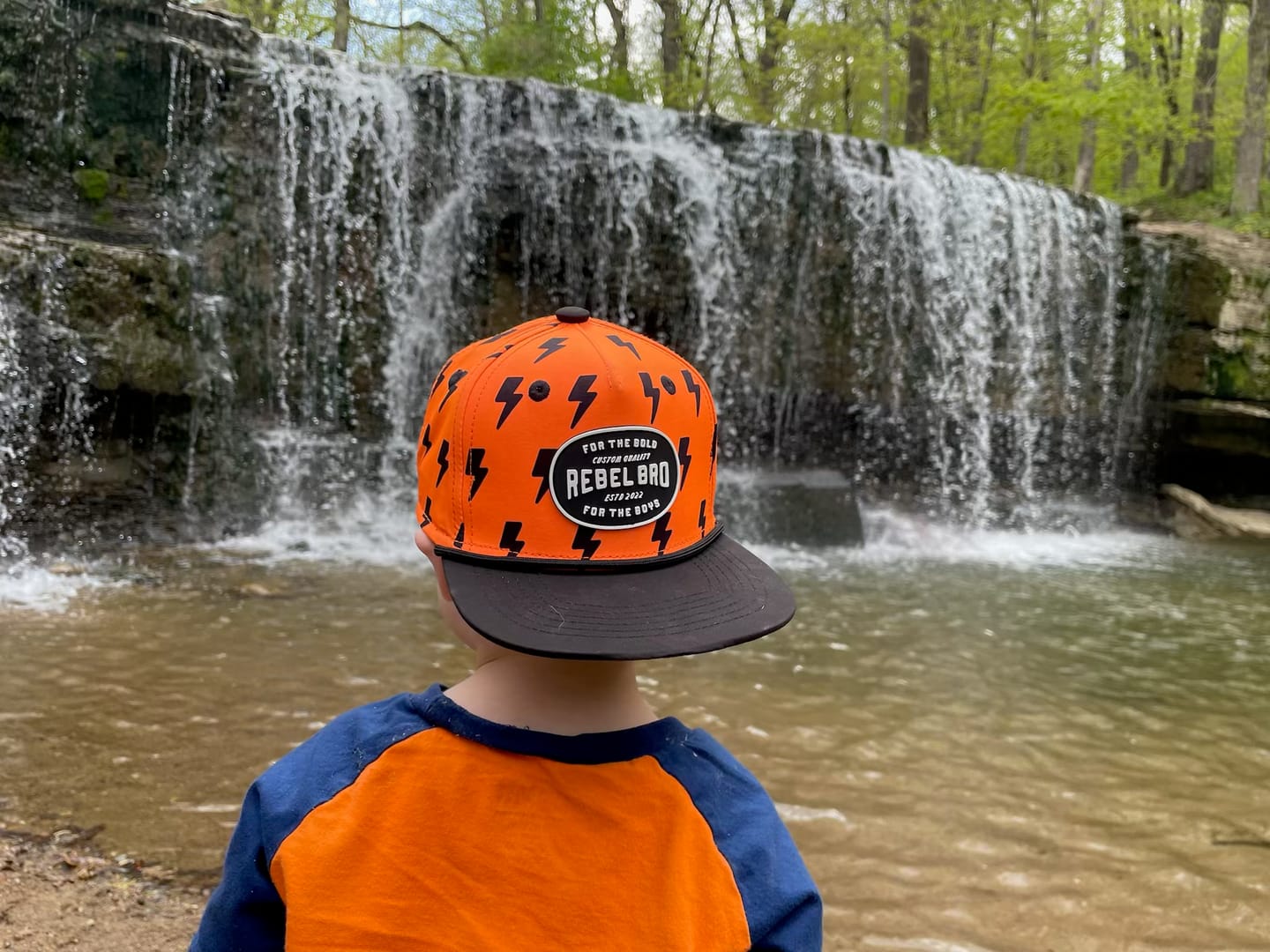 Customer photo review of Hydro Snapback in Neon Valencia x Jagger
