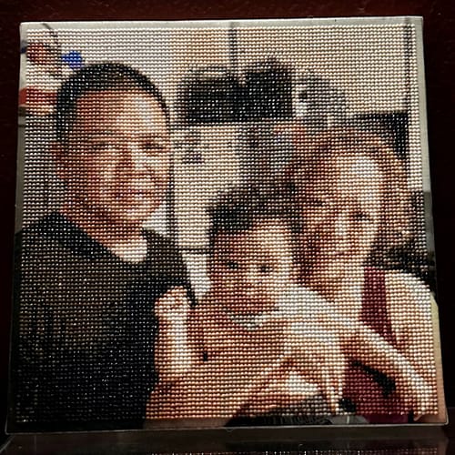 Customer photo review of Diamond Painting - Custom Photo