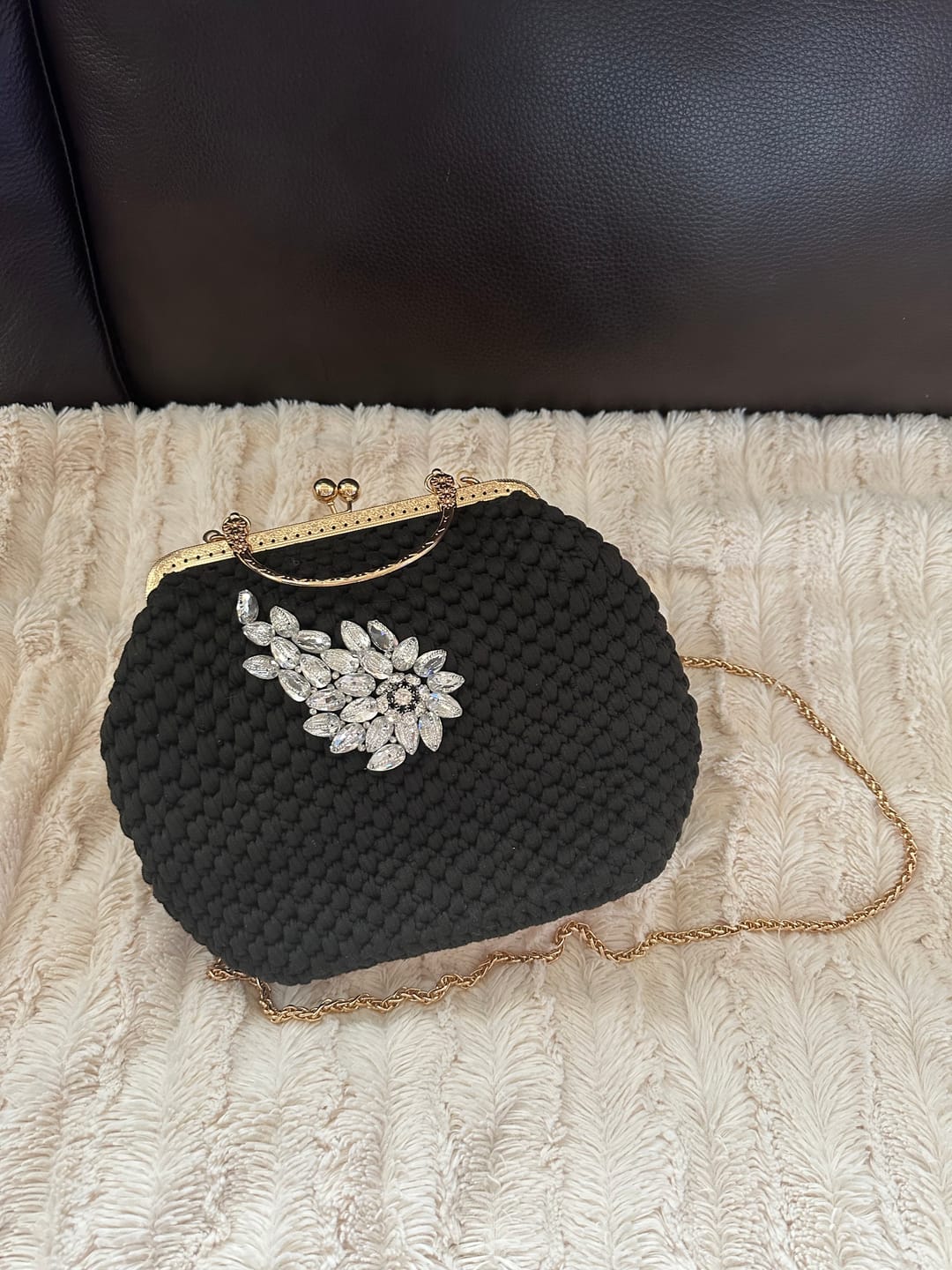Customer photo review of Lotus Handbag DIY KIT