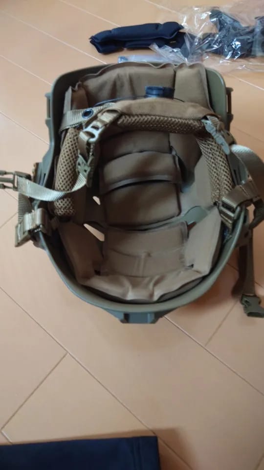 Customer photo review of WRAITH-X Tactical Helmet