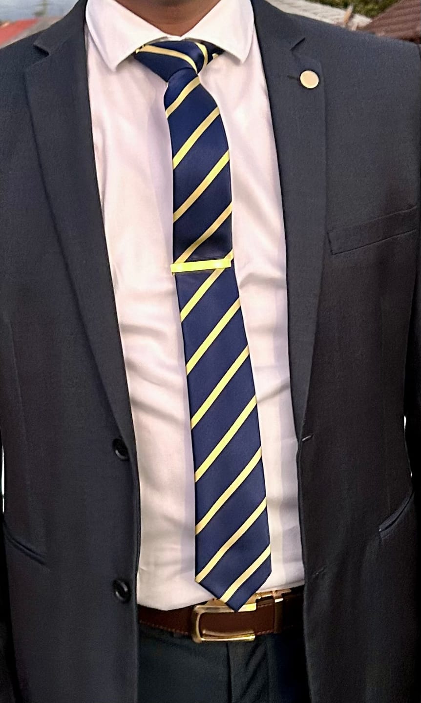 Customer photo review of Gold | Genuine Leather Belt