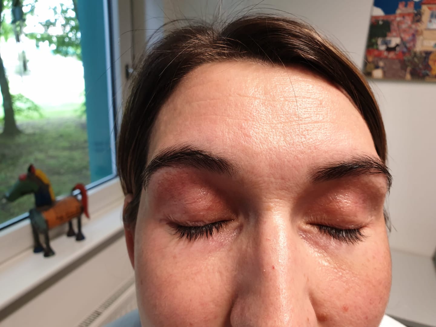 Customer photo review of LASHCOCA!NE & BROWCOCA!NE