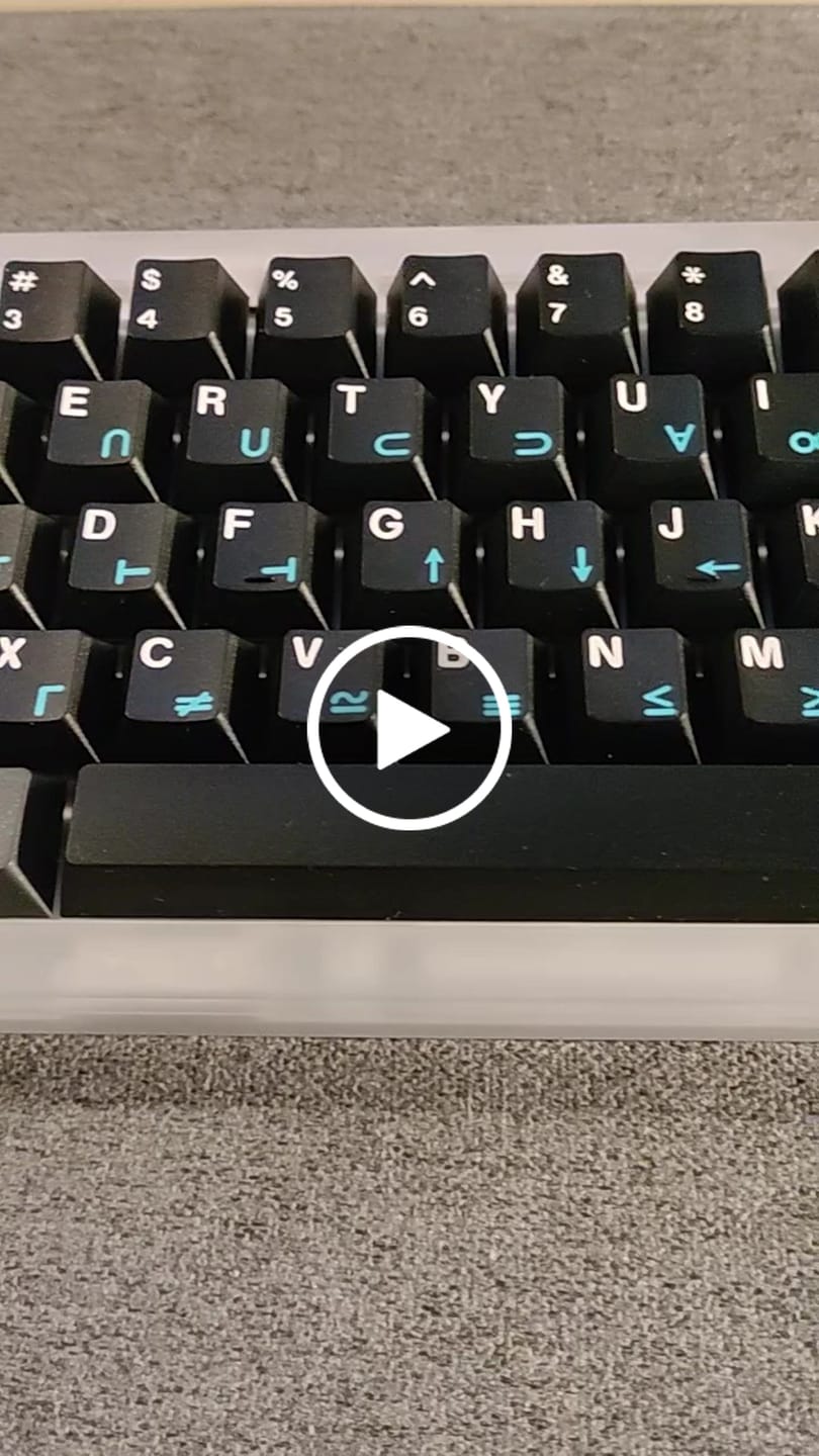 Customer video review of KEYKOBO DOLCH ABS TRIPLE-SHOT KEYCAP SET INSTOCK