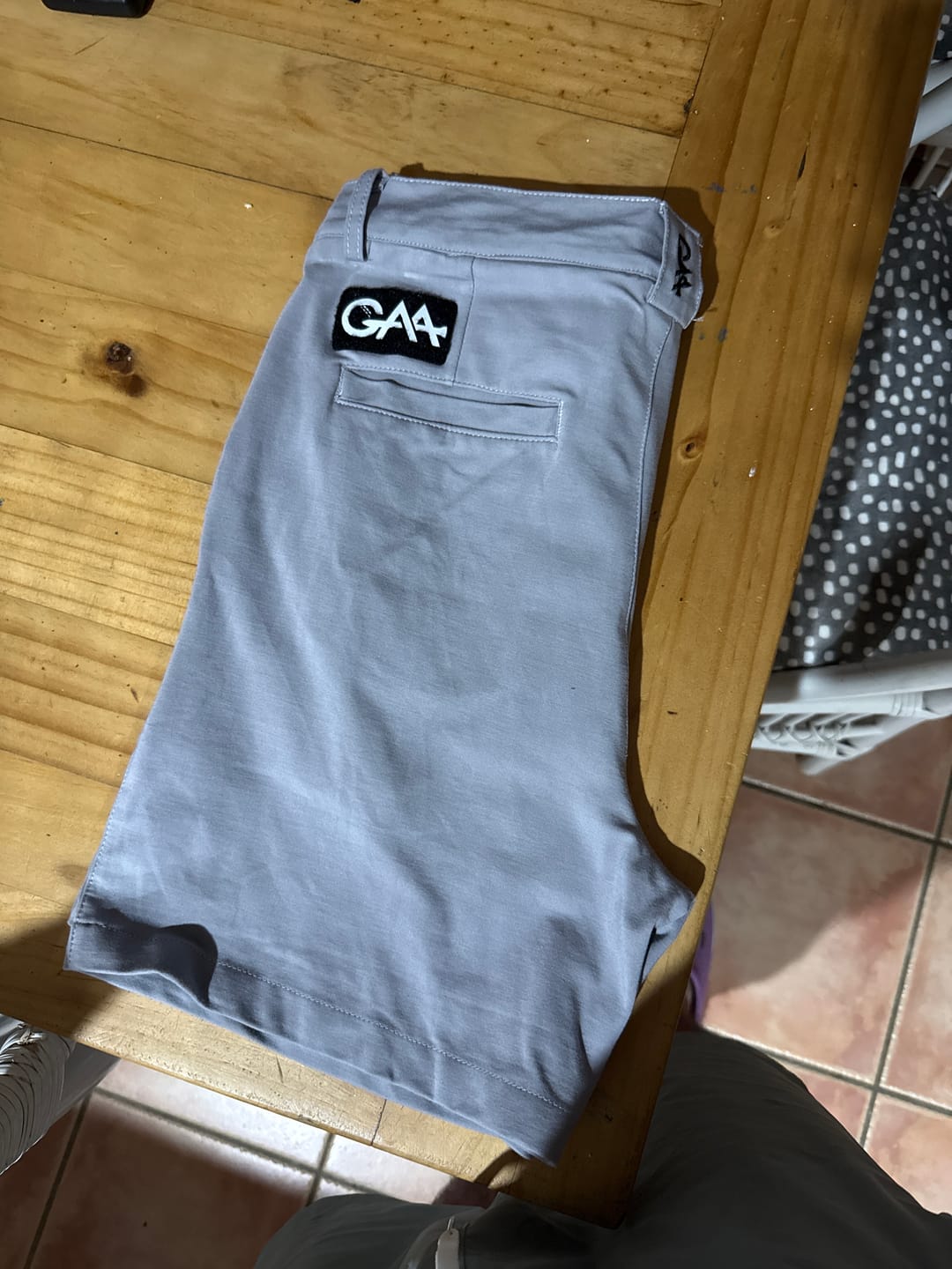 Customer photo review of Premier Stretch Golf Shorts
