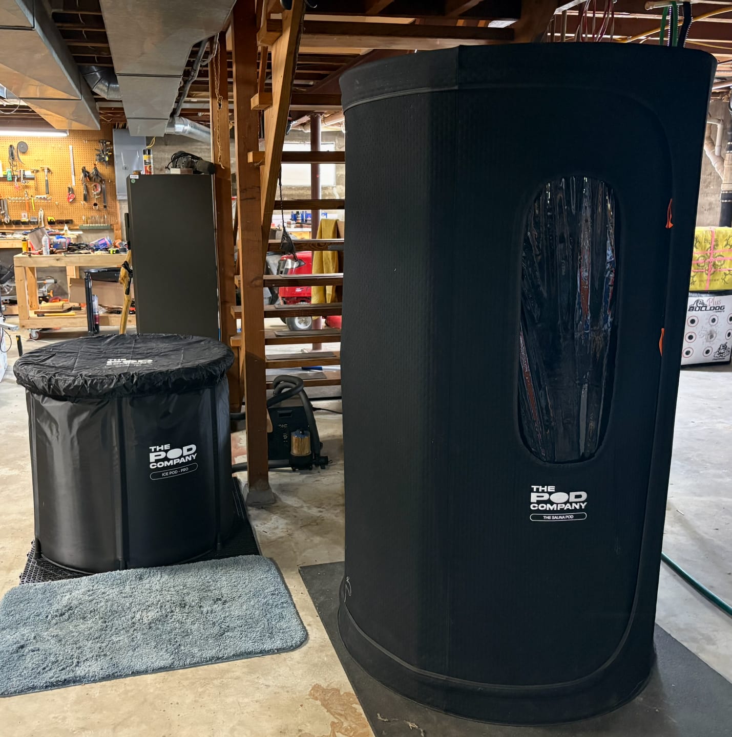 Customer photo review of The Sauna Pod 2.0