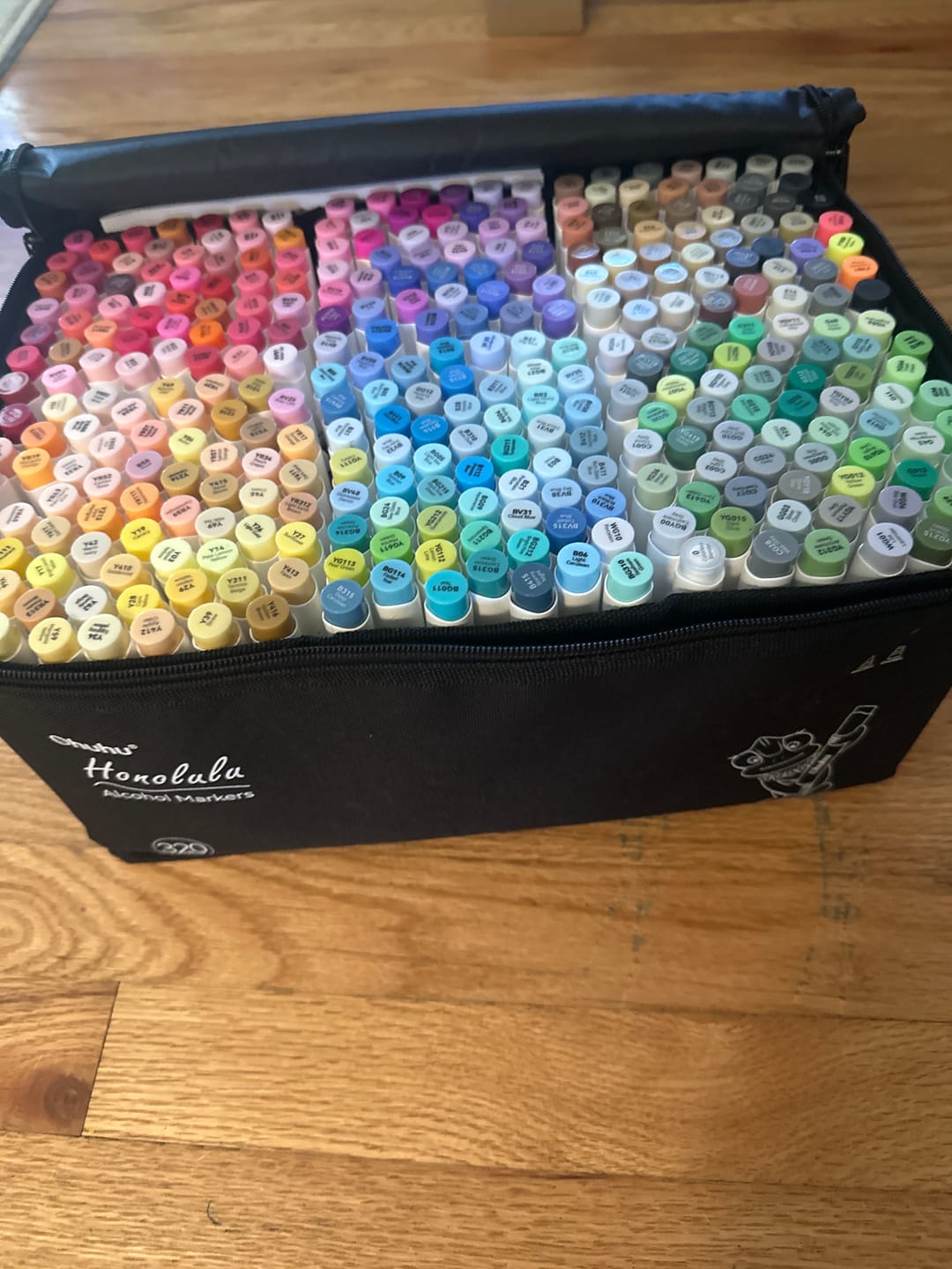 Customer photo review of Ohuhu Marker Bag for Oahu and Honolulu Series