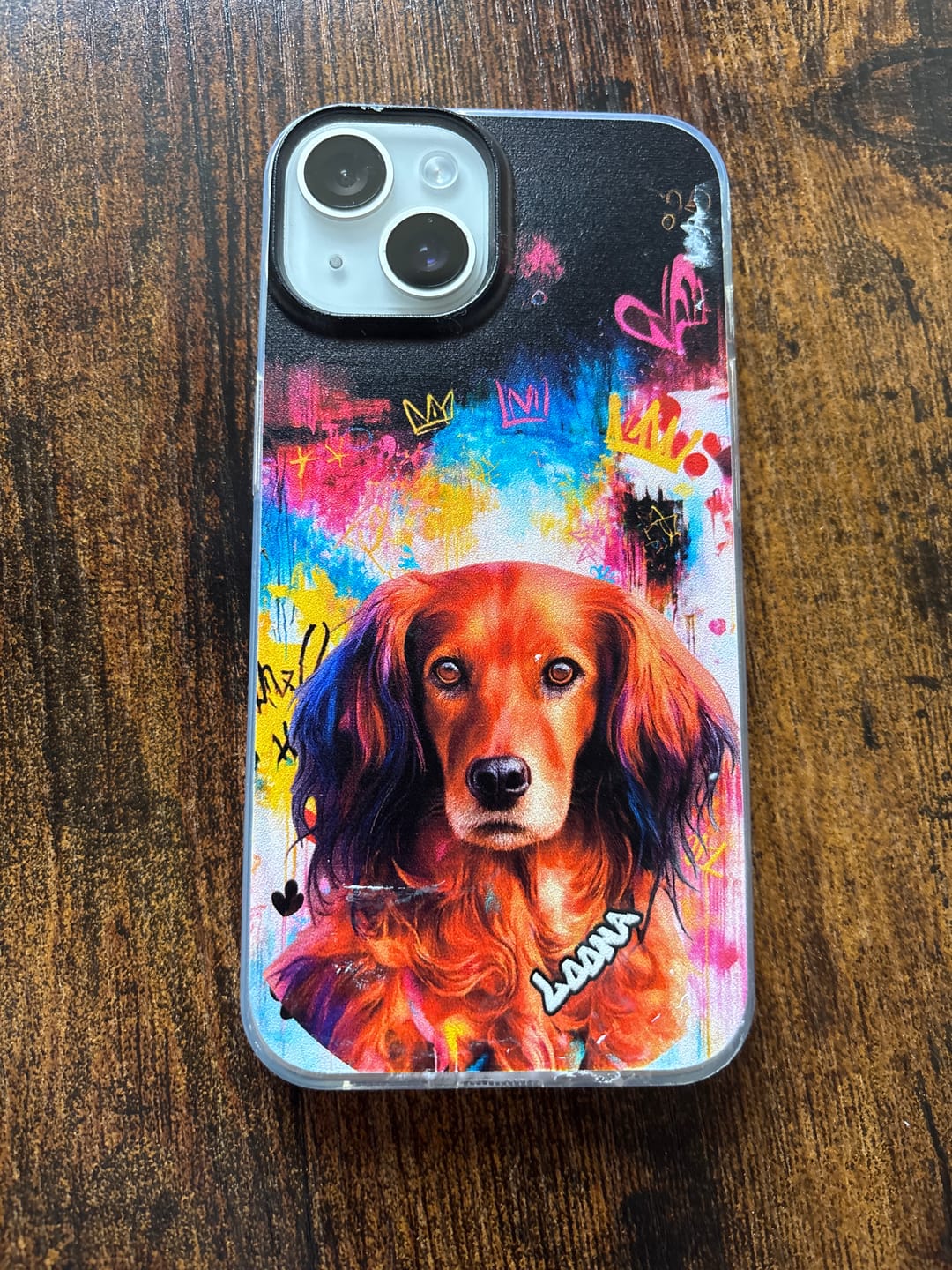 Customer photo review of Personalisierte Handyhülle - Graffiti