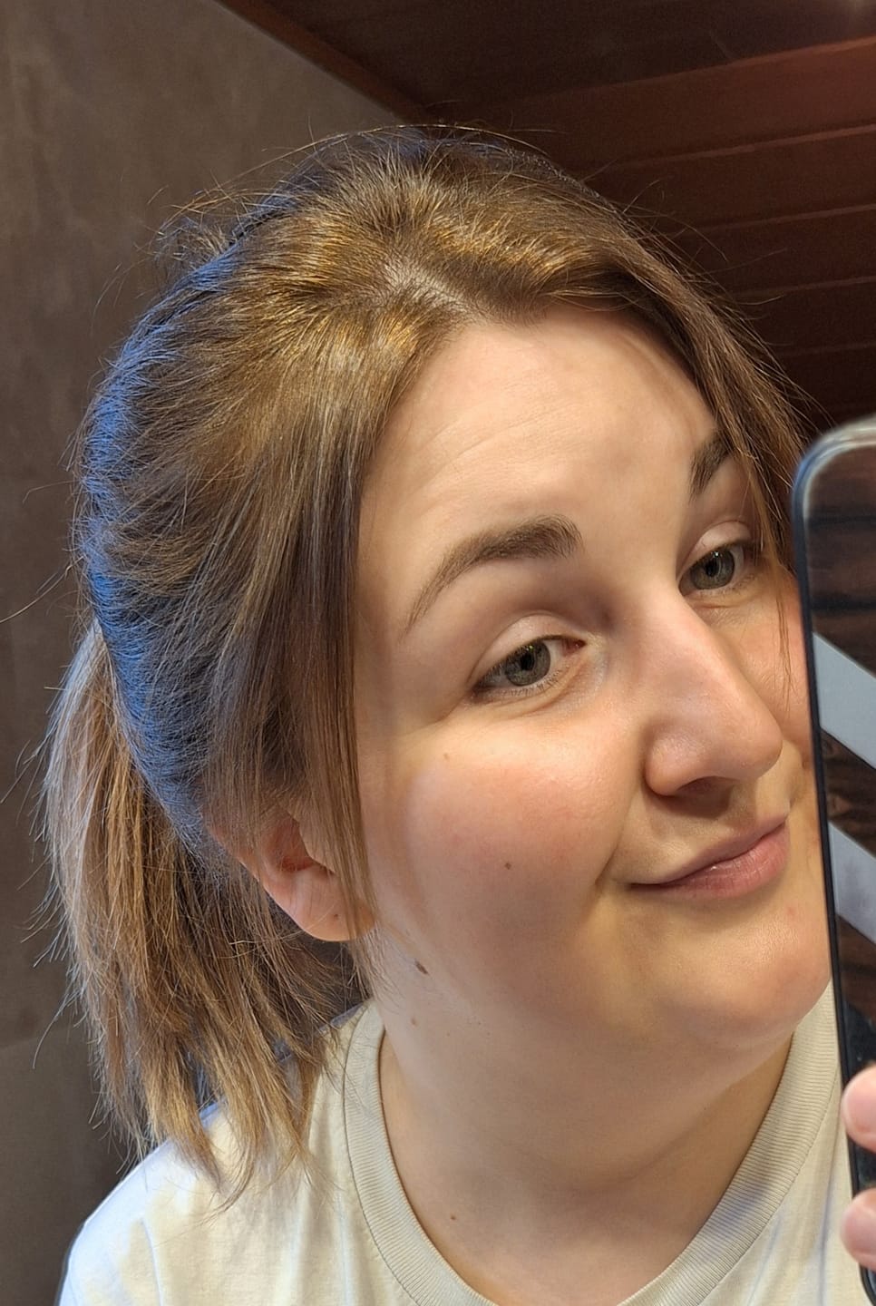 Customer photo review of Getöntes Tagesfluid