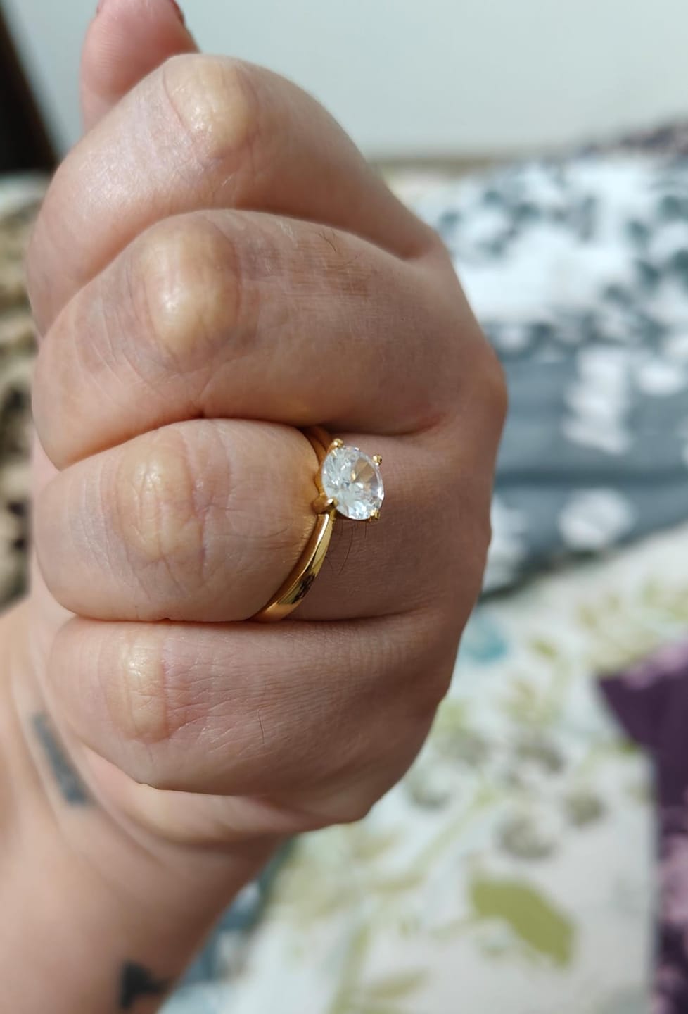 Customer photo review of It’s A Yes! Ring