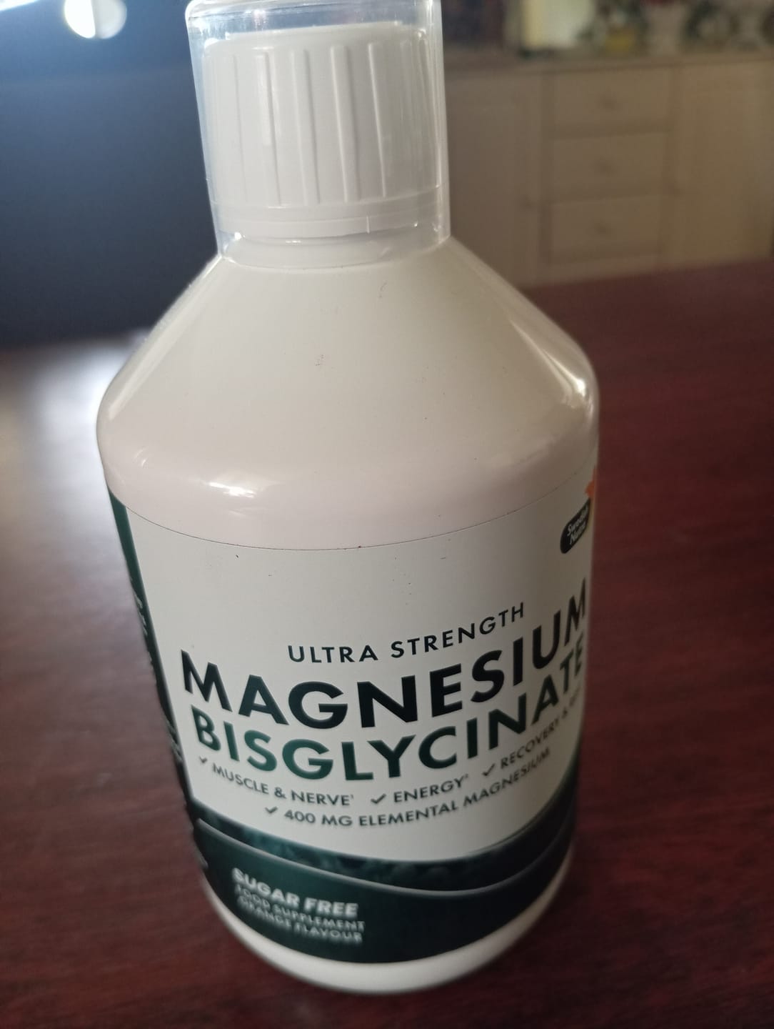 Customer photo review of Swedish Nutra - didelės koncentracijos skystas magnio bisglicinatas, 500 ml