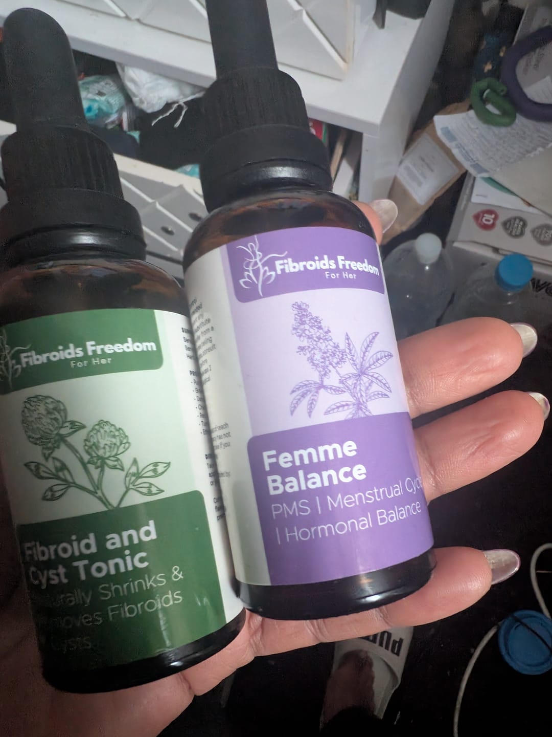 Customer photo review of Fibroids Freedom For Her