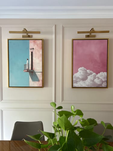 Customer photo review of Alone in Light Print