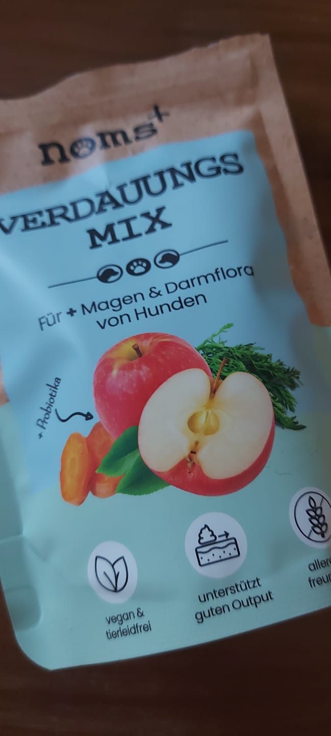 Customer photo review of Verdauungsmix für Hunde als Probiotikum für Magen- & Darmflora