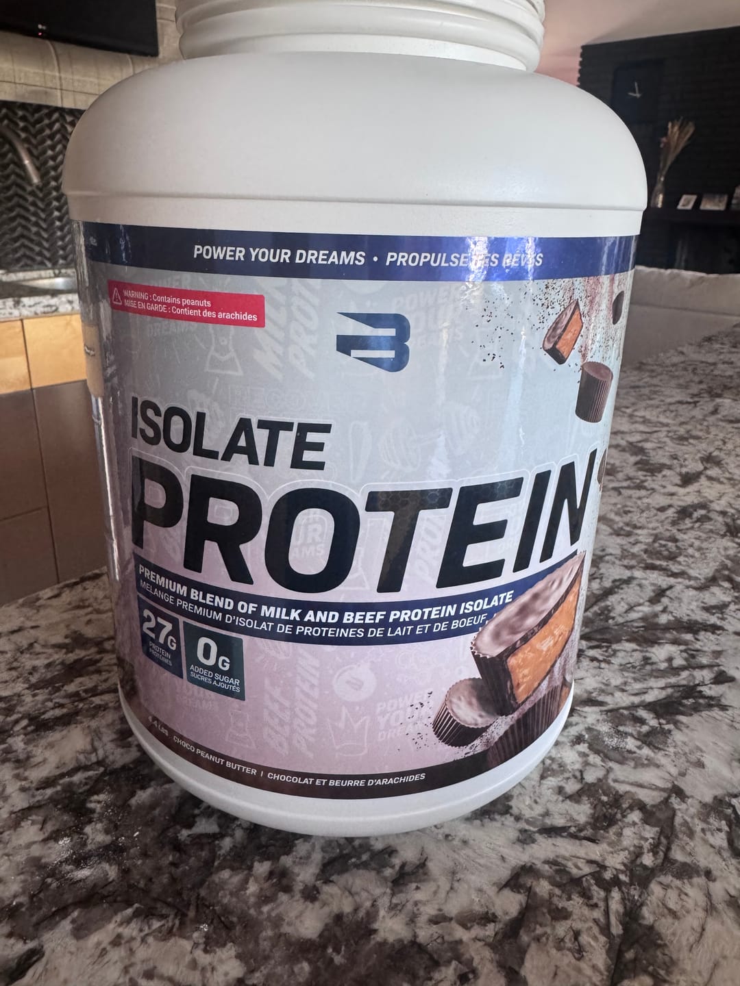 Customer photo review of Isolate Protein