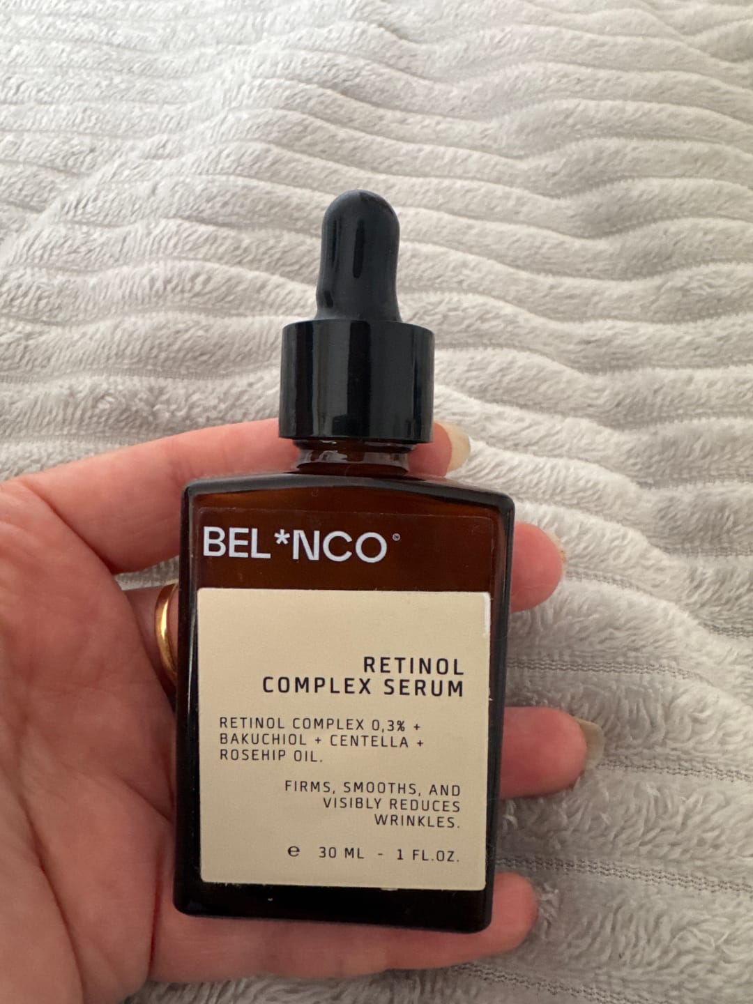 Customer photo review of RETINOL COMPLEX SERUM