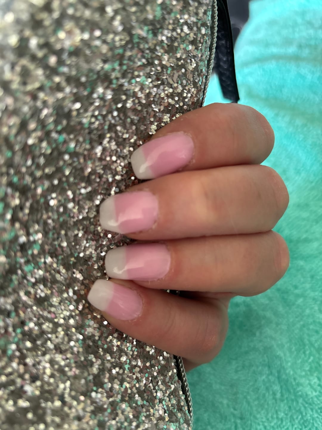 Customer photo review of Baby Pink Dipping Powder