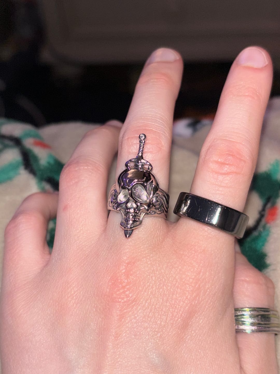 Customer photo review of HALLUCINOGENIC NIGHTMARE RING