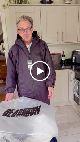 Customer video review of Limited Edition Charcoal Brobe