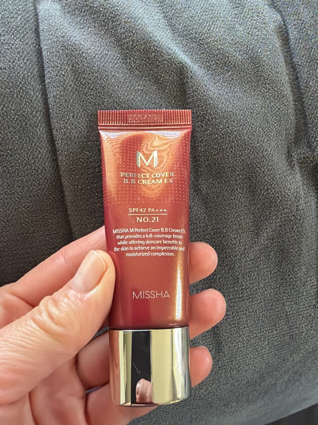Customer photo review of BB-krēms Missha M Perfect Cover BB Cream SPF 42 PA+++