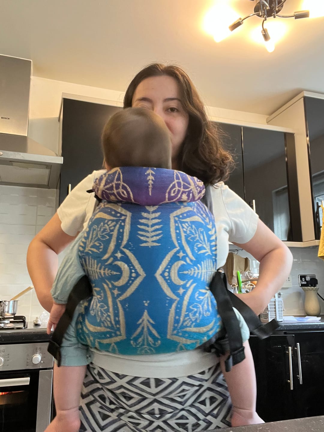 Customer photo review of KahuBaby x Yume Mamandala Baby Carrier
