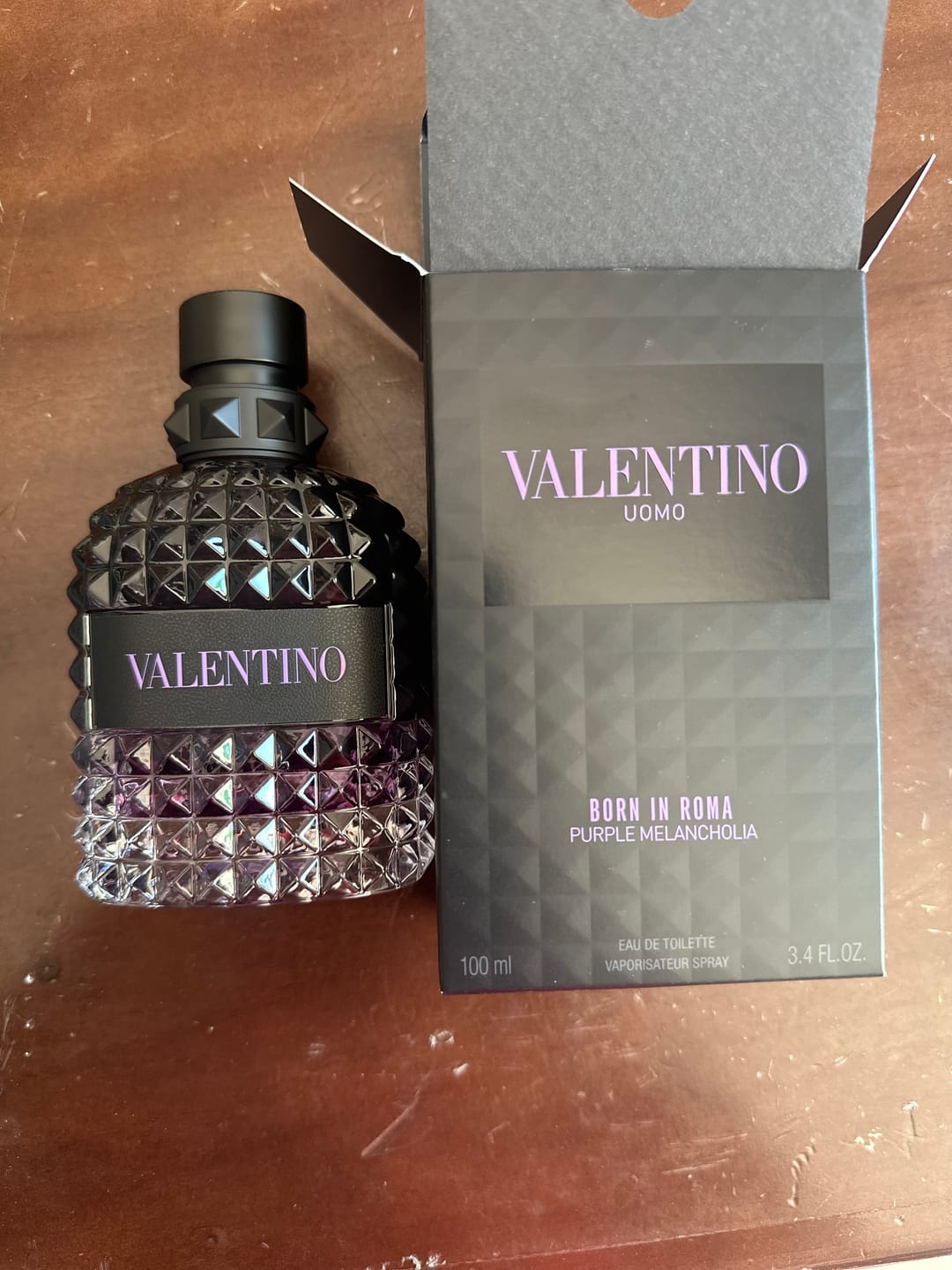 Customer photo review of Perfume Valentino Uomo Born in Roma Purple Melancholia 100ML EDT
