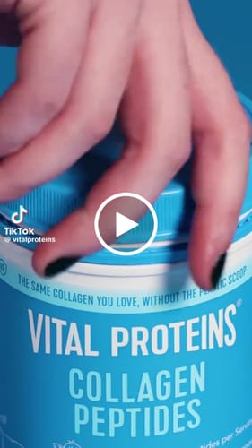 Customer video review of Vital Proteins Collagen Peptides, 567 g, Unflavoured Bovine-Sourced Food Supplement Powder