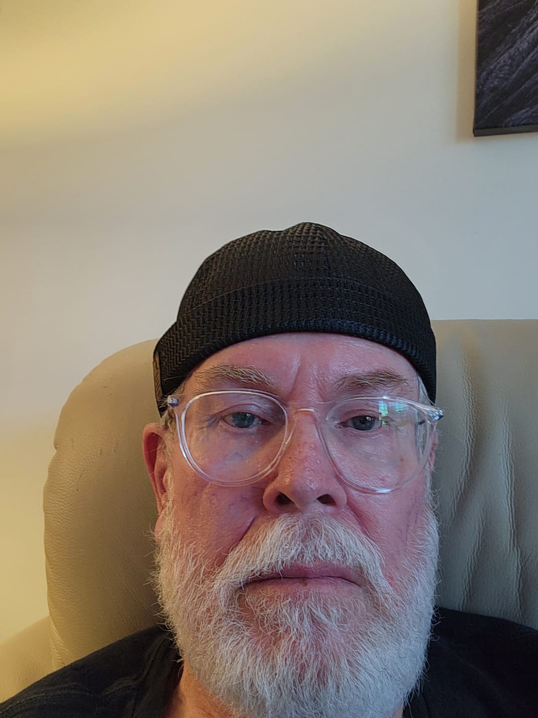 Customer photo review of Men’s Breathable Brimless Docker Hat – Lightweight Mesh Skull Cap for Summer Outdoor Wear