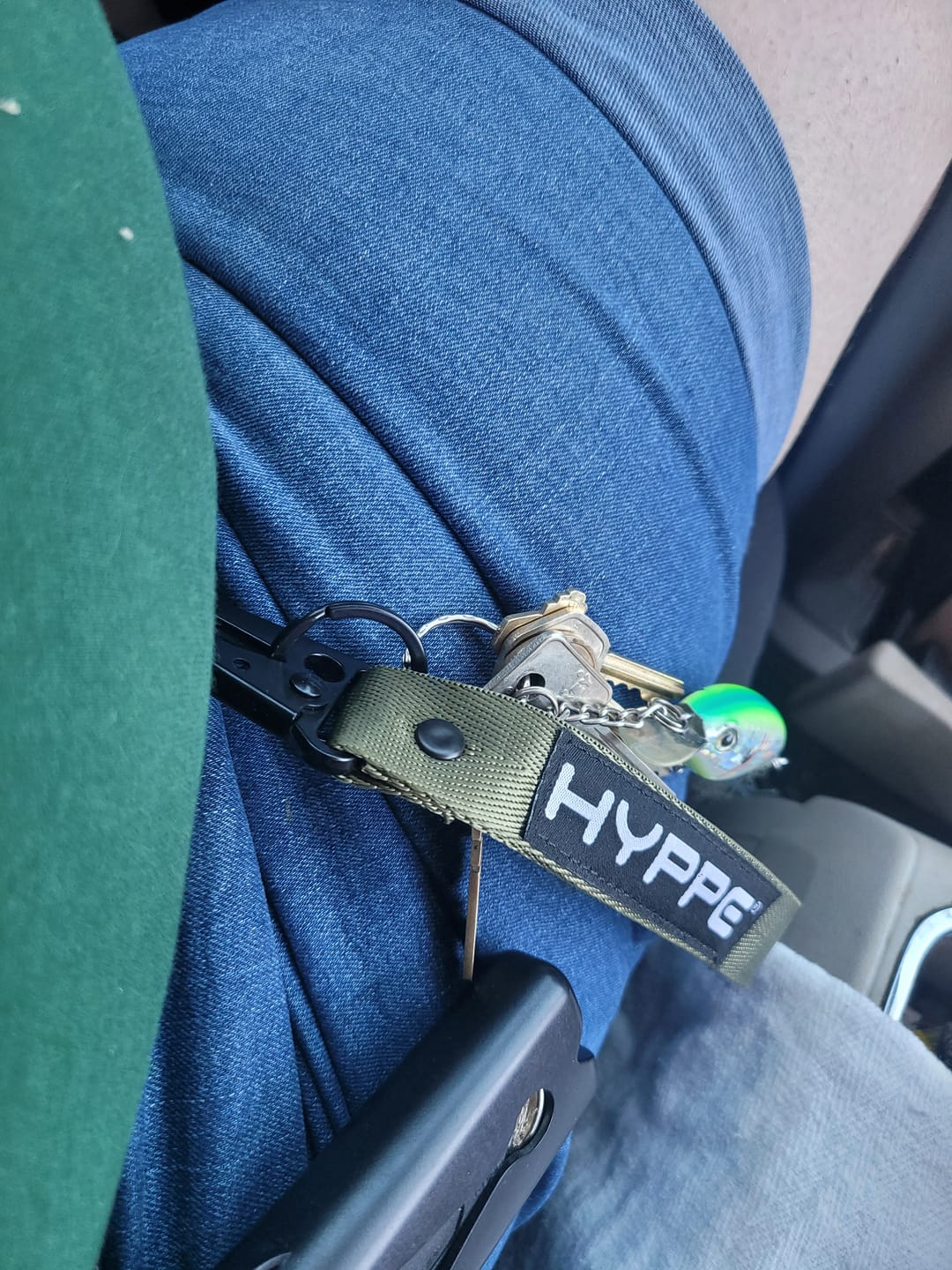 Customer photo review of Tactical Keychain