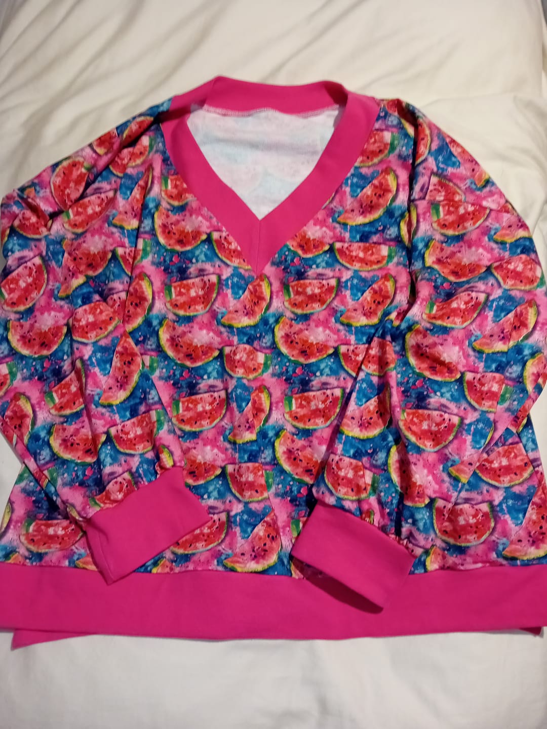 Customer photo review of Smooth Tubular Cuffing Fabric