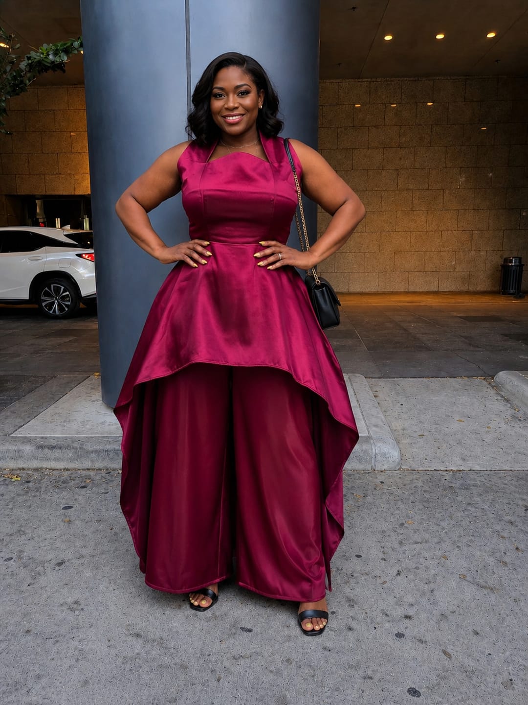 Customer photo review of Elizabeth Majesté Jumpsuit