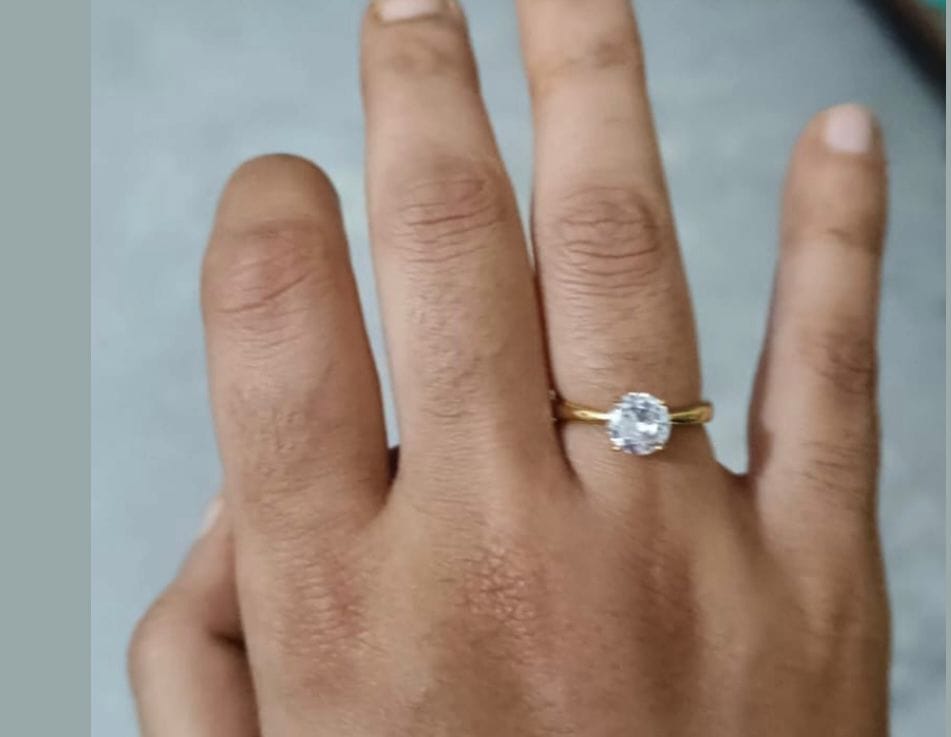 Customer photo review of It’s A Yes! Ring