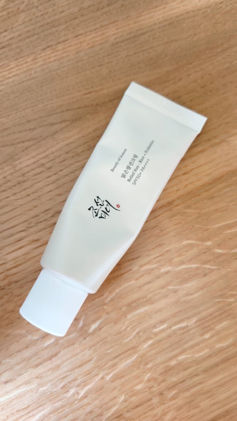Customer photo review of Saules aizsargkrēms ar probiotiķiem Beauty of Joseon Relief Sun Rice Probiotics SPF50