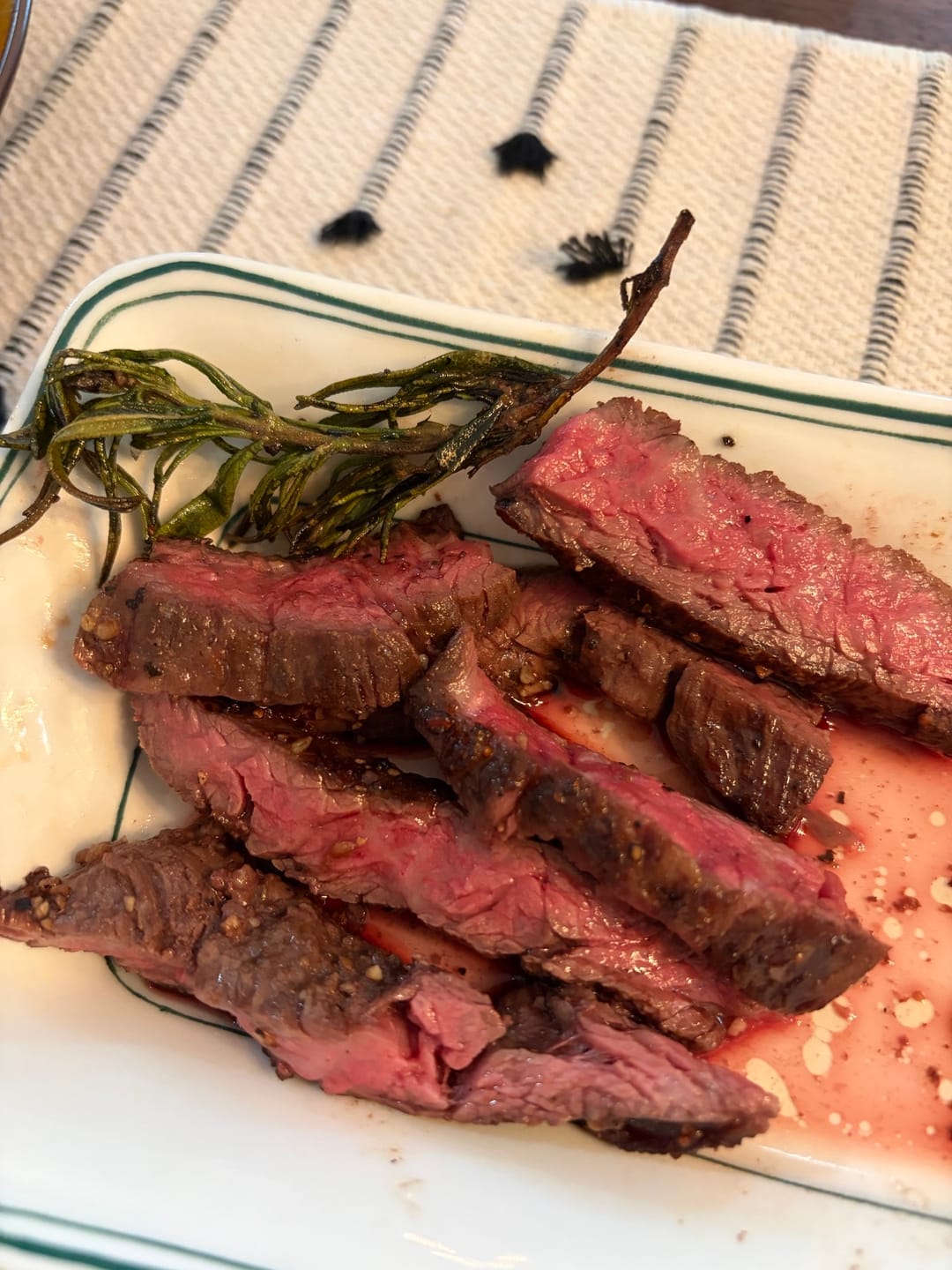 Customer photo review of USDA Choice Outside Skirt Steak