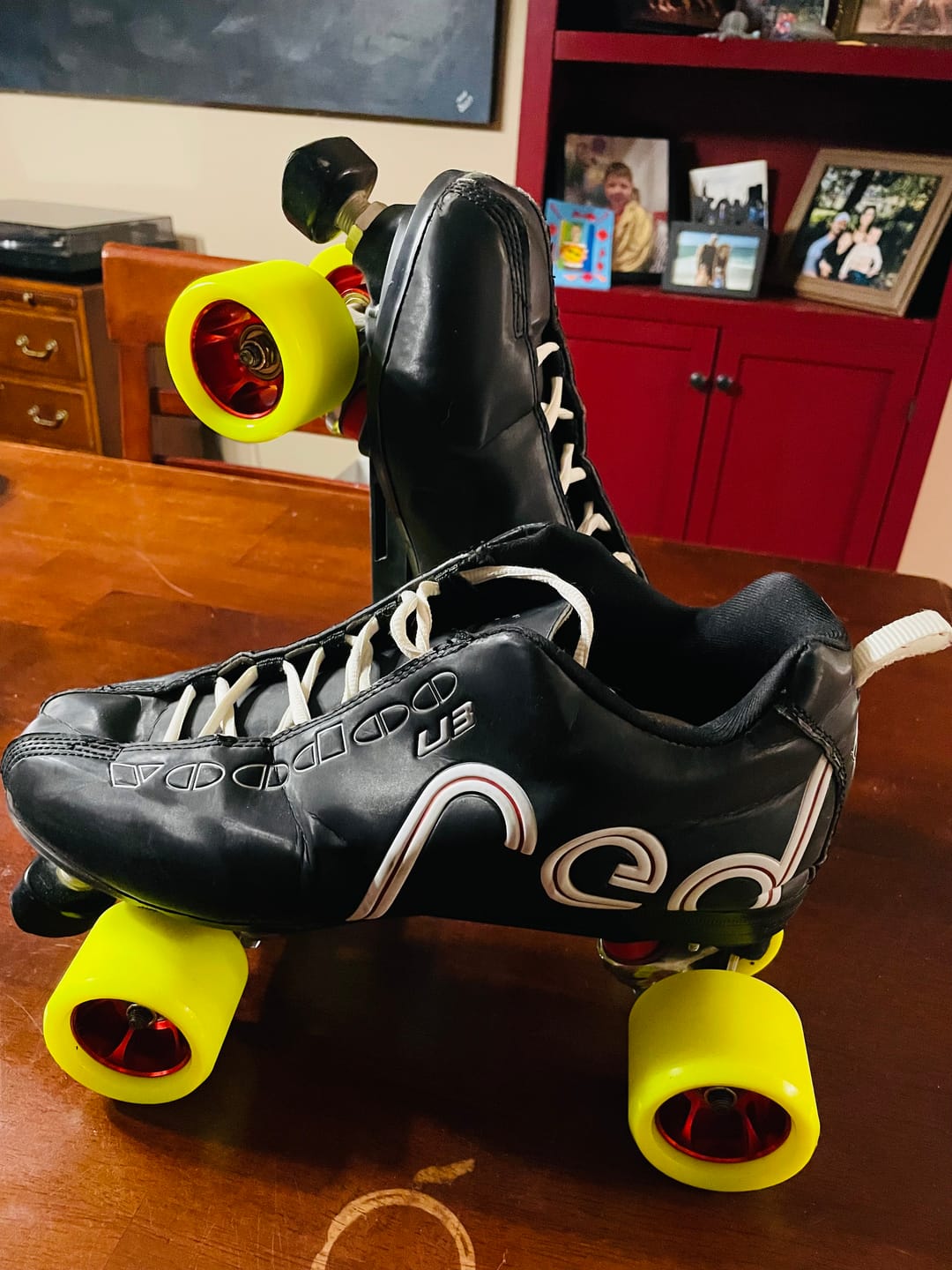 Customer photo review of Royal Assassin Indoor Roller Skate Wheels