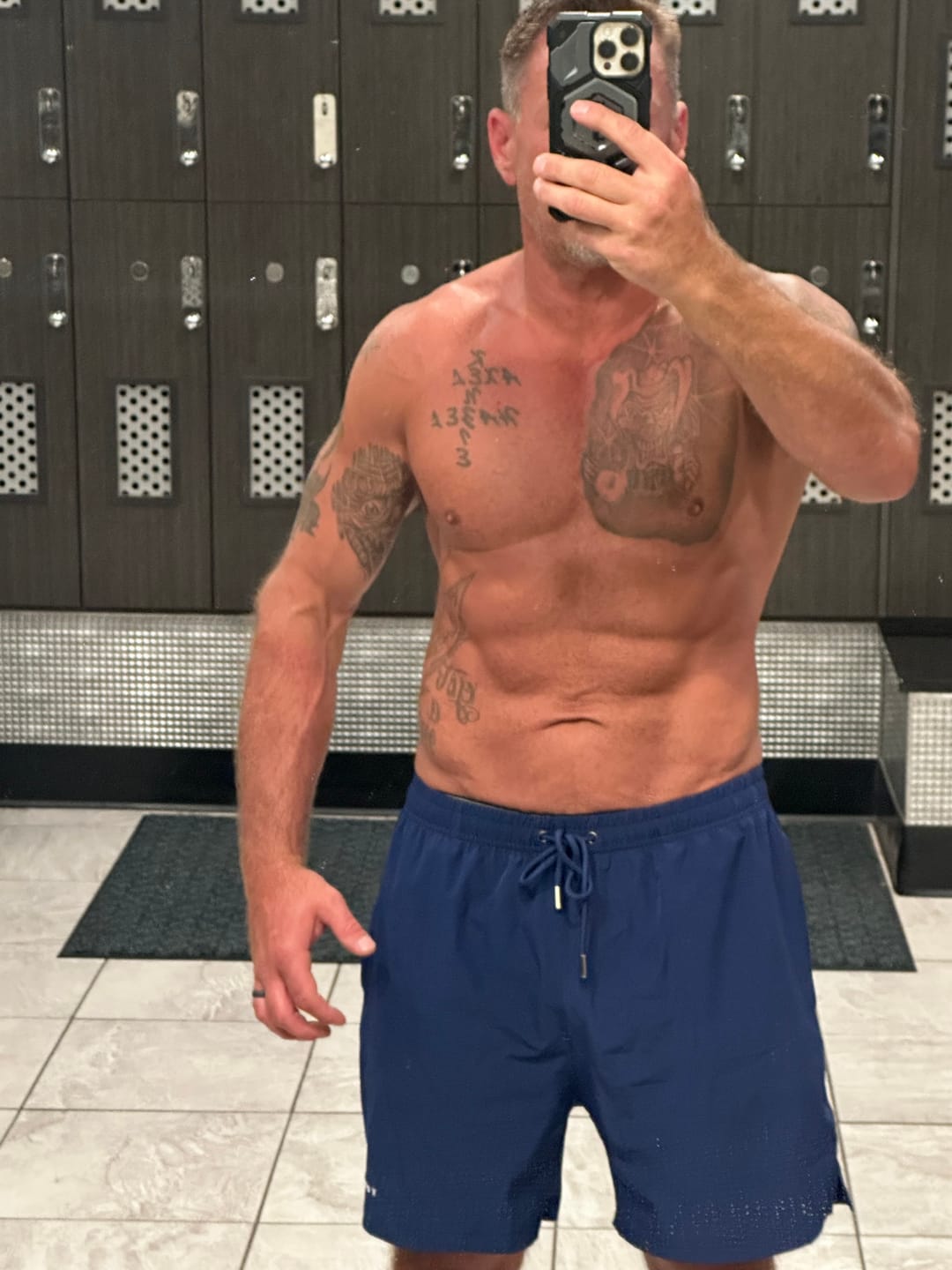 Customer photo review of 140 Frooty Swim Shorts