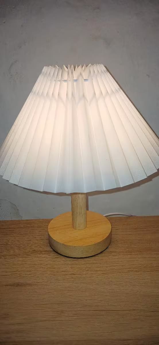 Customer photo review of Emy Pleated Table Lamp