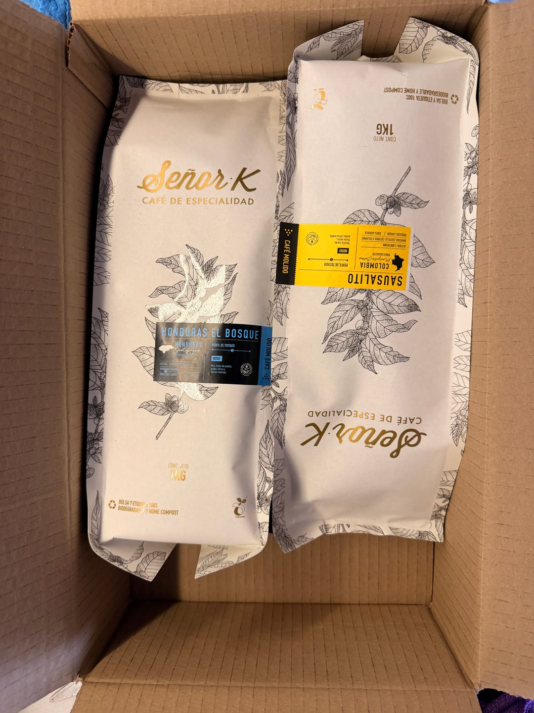 Customer photo review of Honduras | El Bosque Bolsa 1 KG | MOLIDO