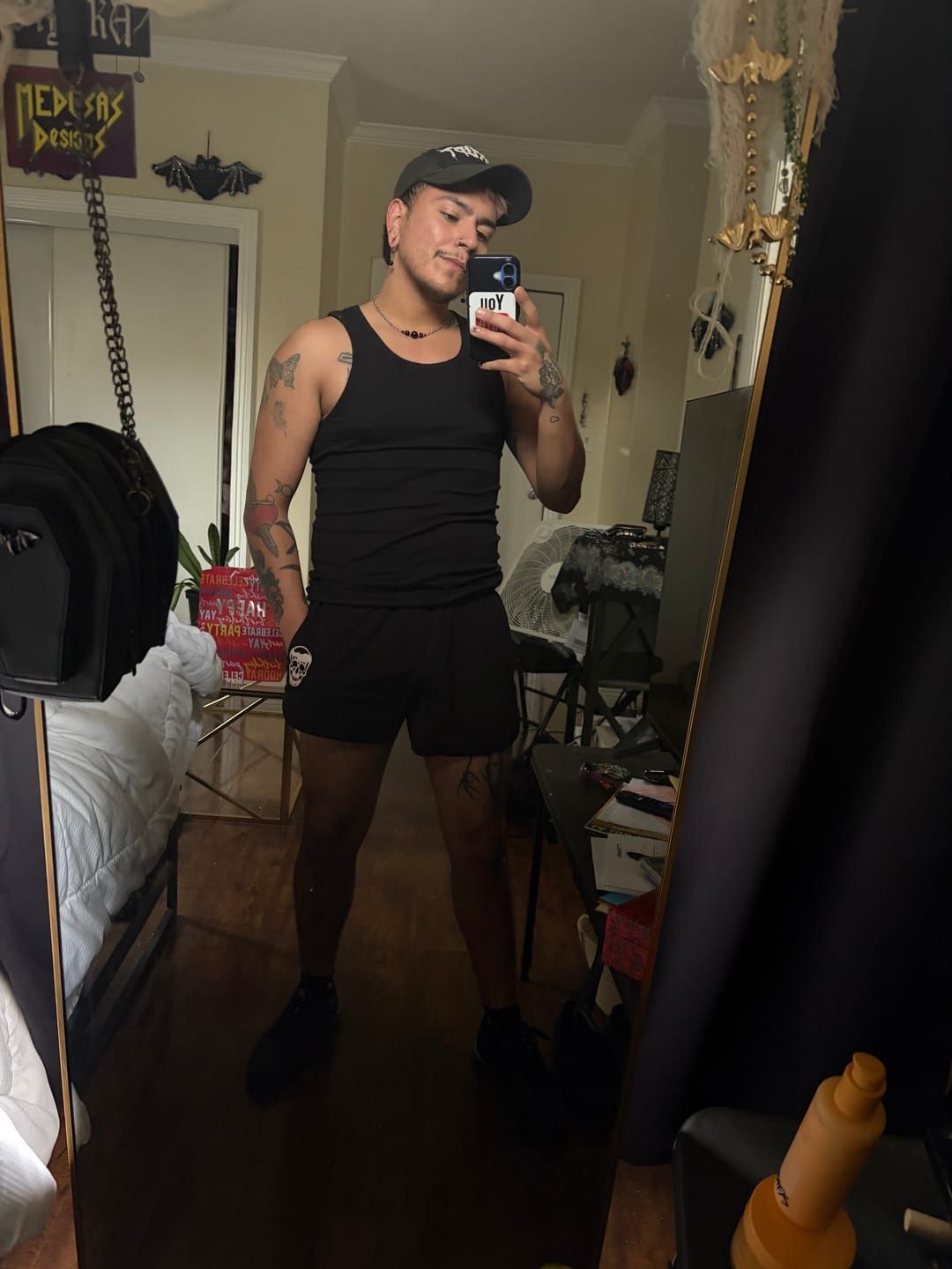 Customer photo review of Premium Ultra-Soft Cotton Fitted Tank 3 Pack